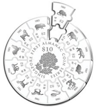 Interlocking Puzzle Coin Set / Mintage: 3,000.