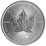 The new Silver Maple Leaf bullion coin.