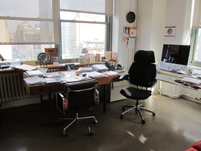 The office of Ute Wartenberg Kagan, Executive Director of the ANS. Photo: UK.
