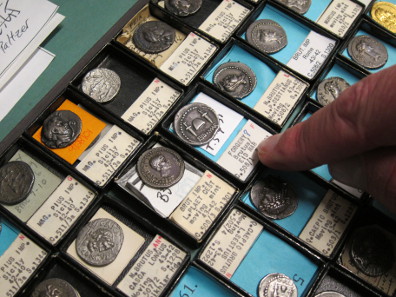 Brutus - and the coins of the Roman Republic. Photo: UK.