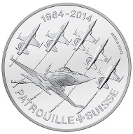 Switzerland / 20 SFR / .835 silver / 20g / 33mm / Design: Angelo Boog / Mintage: 50,000 (uncirculated), 7,000 (polished proof).