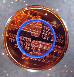 New bimetallic coin with polymer interlayer. Photo: UK.
