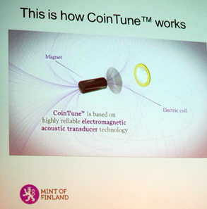 The principle of CoinTune (TM). Photo: UK.