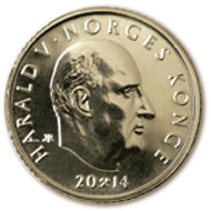 Special edition 20-krone circulation coin. © Norges Bank.