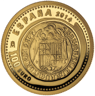 Spain / 100 euros / 999 gold / 23mm / 6.75g / Mintage: 4,000.
