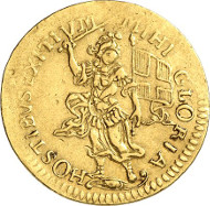 2895: Malta / Sovereign Order. Ramon Perellos y Roccaful, 1697-1720. 2 zecchini n. d., Valetta. Fb. 20. Only two specimens available on the market. About very fine. Estimate: 10,000 euros. Hammer price: 24,000 euros.