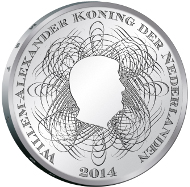 Netherlands/ 5 EUR/ Silver 925/ 15.5 g/ 33 mm/ Mintage: 12,500 (including color coins).