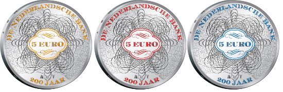 Netherlands/ 5 EUR/ Silver 925/ 15.5 g/ 33 mm.