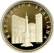 Italy/ 50 Euros/ Gold/ 16.13 g/ 28 mm/ Mintage: 1,500.