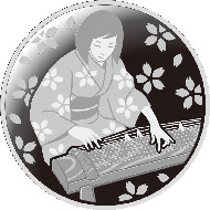 A special silver medal featuring the Blossom of the Year.