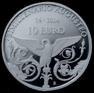 Italy / 10 euros / 925 silver / 22g / 34mm / Mintage: 5,000.
