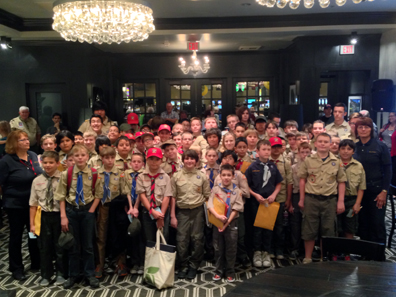 Boy Scout merit badge workshop taught by Patti Finner, former, American Numismatic Association vice president. Photo: CKShows.com