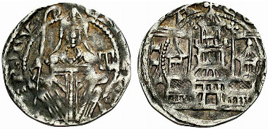 Engelbert I of Berg, as Archbishop of Cologne, 1216-1225. From auction sale Münzen und Medaillen GmbH 28 (2008), 372.