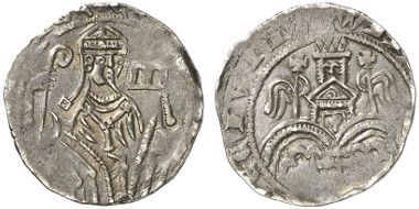 County of Berg. Adolf V, 1259-1296. Pfennig, Wipperfürth. From auction sale Künker 229 (2013), 5686.