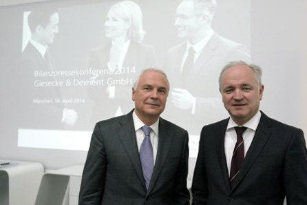 Dr. Walter Schlebusch and Dr. Peter Zattler, CFO.