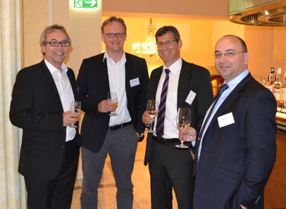 Dieter Merkle, Schuler Pressen; Alex Wegner; Heimo Steriti, Coin Invest; Pavel Trtik. Copyright Schoeller Münzhandel.