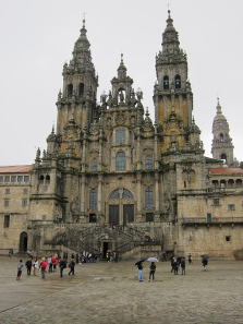 Cathedral of Santiago de Compostela. Photograph: KW.