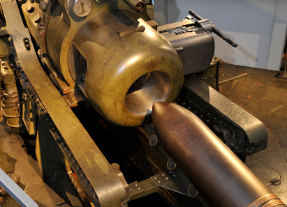 Austrian 38cm howitzer M(uster) 1916. Photograph: HGM / Manfred Litscher.