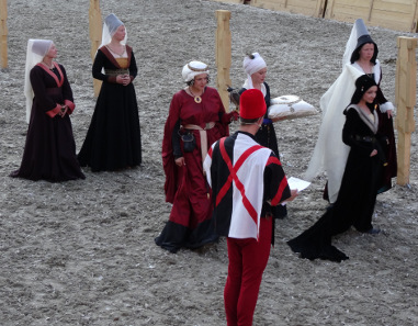 The awarding of prizes. Photograph: KW.