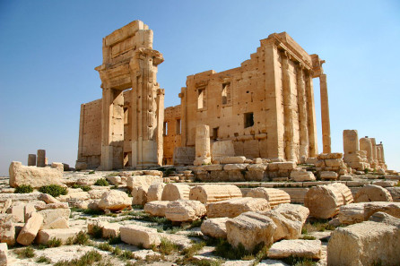 The Temple of Bel in Palmyra. http://creativecommons.org/licenses/by-sa/3.0/