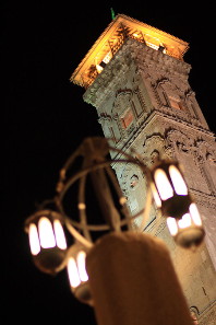 In 2010 the minaret of the Great Mosque of Aleppo looked like this. Photograph: yeowatzup / http://creativecommons.org/licenses/by/2.0/deed.de