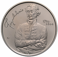 Hungary/ 2,000 HUF/ Cu75Ni25/ 12.5 g/ 30 mm/ Mintage: 5,000.