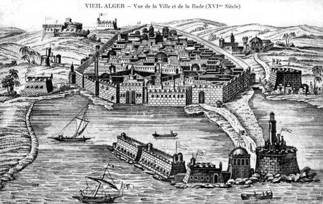 The cashbah of Algier in the 16th century. Source: Bachounda1 / http://creativecommons.org/licenses/by-sa/3.0/deed.en