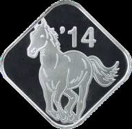 The special pure silver medal.