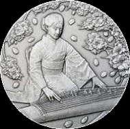 Japan/ Pure Silver/ 135 g/ 55 mm/ Mintage: 2,000.