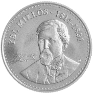 Base metal version. Hungary/ 2,000 HUF/ Silver .925/ 23.7 g/ 37 mm/ Design: ERÖSS Ildikó Mintage: 5,000.