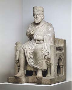 King enthroned, Northern Italy, ca. 1230-1235; New York, The Metropolitan Museum of Art. © 2004 The Metropolitan Museum of Art.