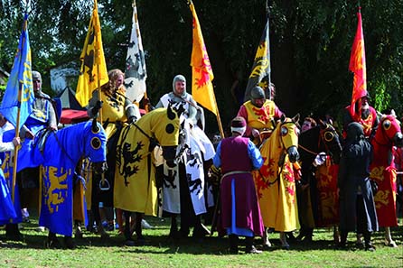 An imperial court council will be reenacted on September 25 and 26. Photo: CAB Artis Bamberg.