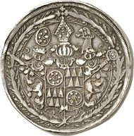 Mainz. Anselm Casimir Wamboldt von Umstadt (1629-1647). Thick triple reichsthaler 1639, Mainz. From Horn Collection, Meißen. Of great rarity. Very fine. Estimate: 20,000 euros.