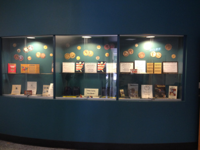 Las Vegas Numismatic Society Young Numismatist public library displays in Las Vegas.