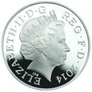 Tower Bridge. UK/ 5 GBP/ Silver .925/ 28.28 g/ 38.61 mm/ Design: Glyn Davies & Laura Clancy/ Mintage: 3,500.