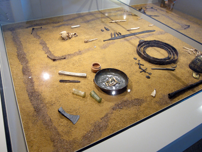 Grave of the Lord of Morken. Photo: KW.