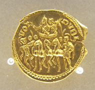 Aureus of Postumus. Photo: KW.