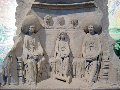 Altar of the matronae, erected in AD 164. Photo: KW.
