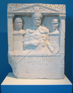 Marcus Caelius, killed in the Battle of the Teutoburg Forest. Photo: KW.