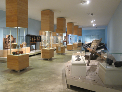 The theme of this room is the economy in the Rhineland. Photo: KW.