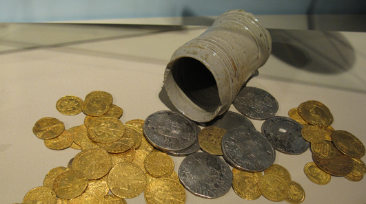 Kestenich hoard from the 17th century. Photo: KW.