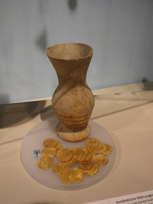 Weiler coin find, mid-15th century. Photo: KW.