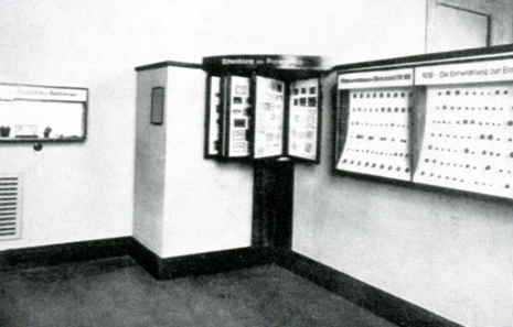 View inside the exhibition of the Münzkabinett at the Bode-Museum, 1956. From B. Kluge, Das Münzkabinett, 2nd ed., Berlin 2005, p. 38.