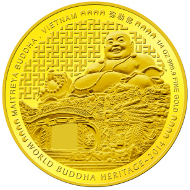 Bhutan / 1,000 BTN / 1/4 oz 999.9 Gold / 21.96 mm / Mintage: 6,000.