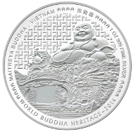 Bhutan / 250 BTN / 1 oz 999 Silver / 40.7 mm / Mintage: 10,000.