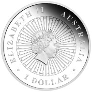 Australian Opal Series - Masked Owl 2014 1oz Silver Proof Coin.
Australia/ 1 AUD/ 1oz Silver 99.9/ 31.135 g/ 36.6 mm/ Designer: Aleysha Howarth/ Mintage: 8,000.