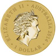 2014 Young Collectors Superpowers - Weather Control $1 Coin.
Australia/ 1 AUD/ Aluminium Bronze/ 13.5 g/ 30.6 mm/ Designer: Tom Vaughan/ Mintage: Unlimited.
