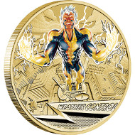 2014 Young Collectors Superpowers - Weather Control $1 Coin.
Australia/ 1 AUD/ Aluminium Bronze/ 13.5 g/ 30.6 mm/ Designer: Tom Vaughan/ Mintage: Unlimited.