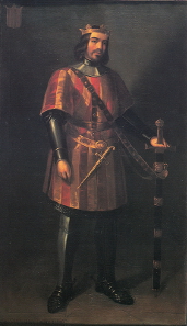 Manuel Aguirre y Monsalbe, fictitious portrait of Ferdinand I of Aragón made in the 19th cent. Source: Wikicommons.