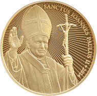 Gold Medals are available in three editions.
Lithuania/ Gold 999/ 100g/ 51 mm/ Designer: Giedrius Paulauskis/ Mintage: 8. //
Lithuania/ Gold 999/ 31.1 g/ 32 mm/ Designer: Giedrius Paulauskis/ Mintage: 50. //
Lithuania/ Gold 999/ 1.24 g/ 13 mm/ Designer: Giedrius Paulauskis/ Mintage: 100.